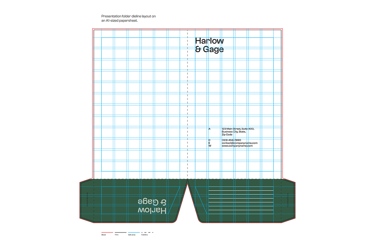 Corporate Stationery Design Kit-02, a Stationery Template by Akreatipe (Photo 7 of 7)