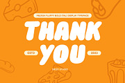Mejiga - Fluffy Bold Font, a Sans Serif Font by Drizy (Thumbnail 10 of 10)