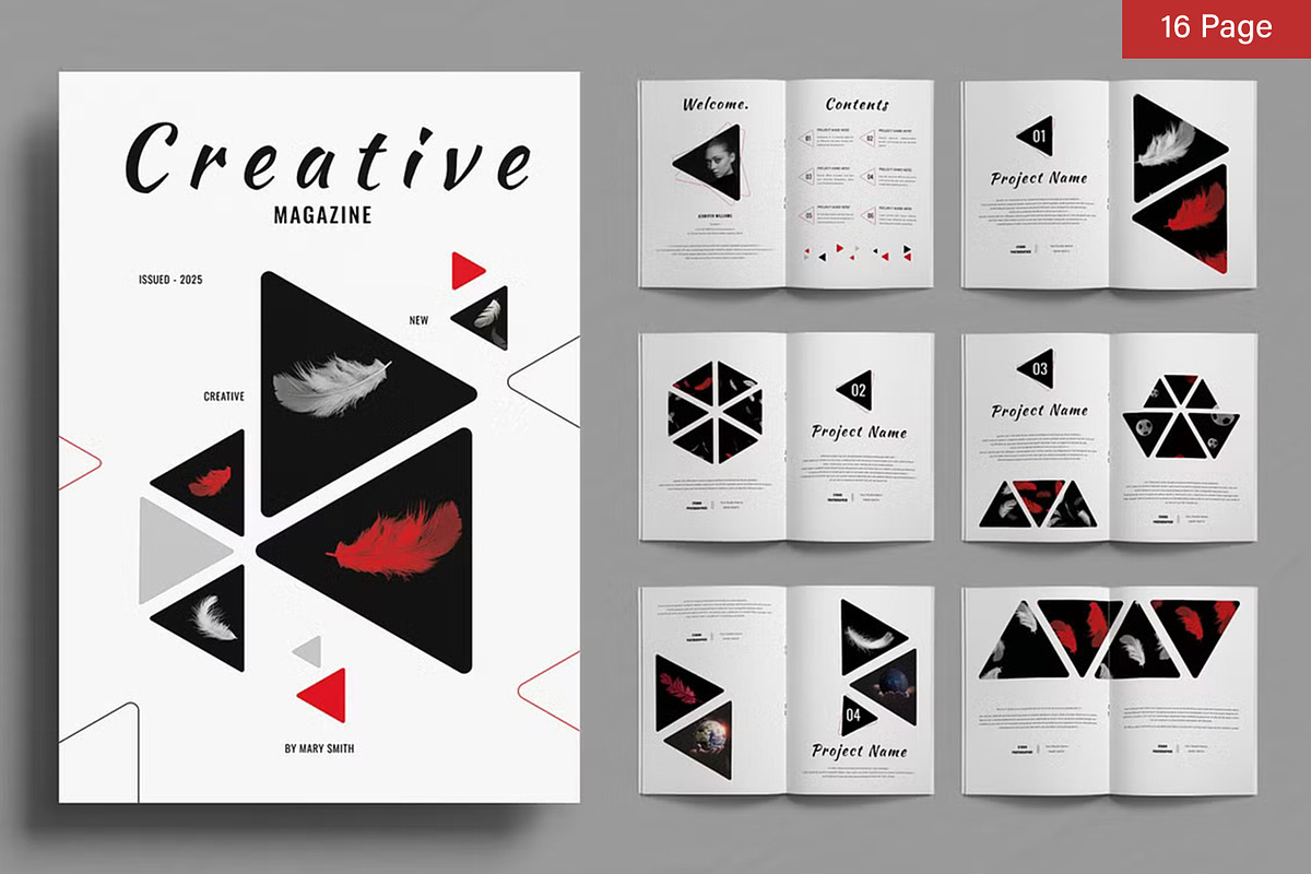 Magazine Bundle, a Magazine Template by ContestDesign (Photo 56 of 84)