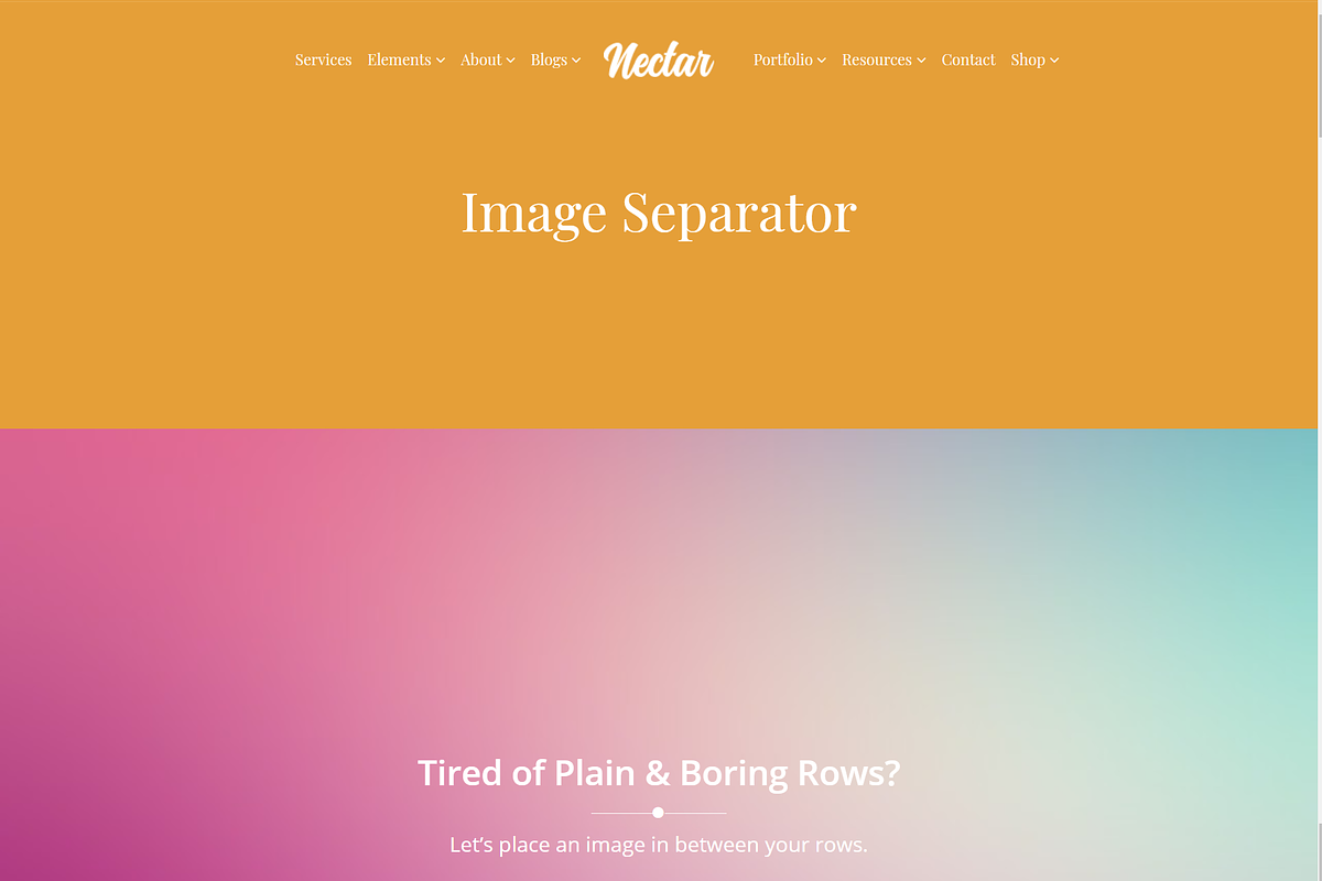 Nectar Multi-Purpose WordPress Theme, a WordPress Template by Visualmodo (Photo 15 of 20)