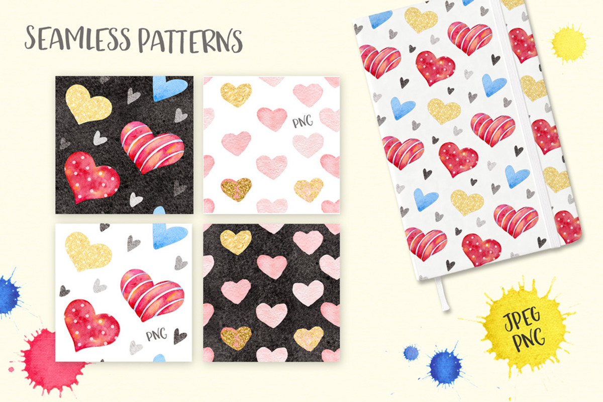 Valentine's Day Graphics Set, an Animal Illustration by Eva Katerina (Photo 4 of 6)