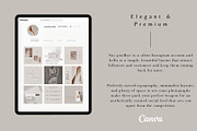 CLAIRE Elegant Templates IG Canva, a Social Media Template by Studio Suvelle (Thumbnail 6 of 7)