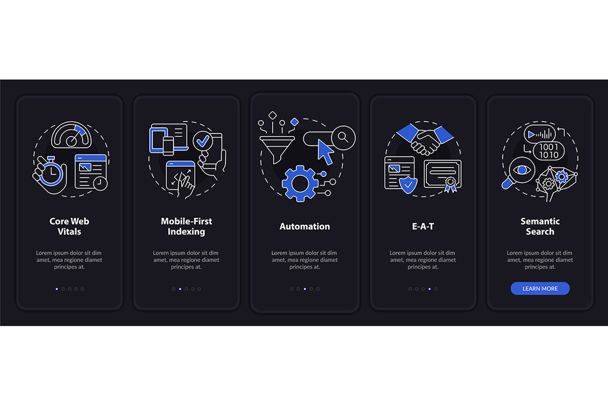 Search engine optimization concepts, a Templates & Theme by IMG Visuals