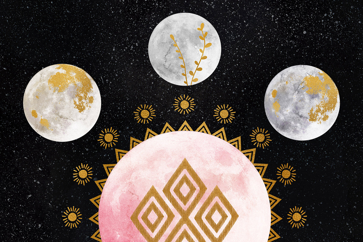 MOON BUNDLE, a Work Illustration by Chus Moreno Studio (Photo 3 of 20)