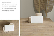 Business Card Mockup Scenes, a Books & Magazine Mockup by Ruben Stom (Thumbnail 6 of 11)