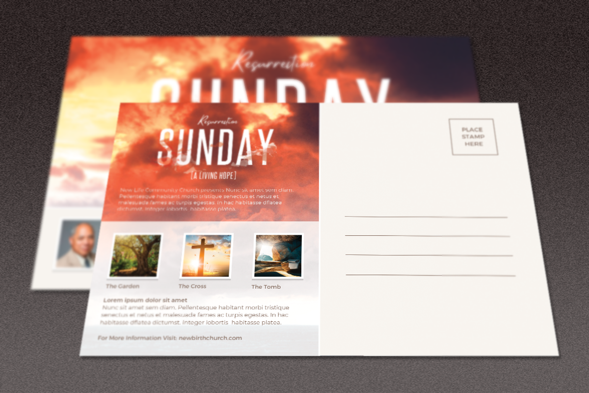 Resurrection Sunday Flyer | Canva, a Flyer Template by loswl (Photo 6 of 7)