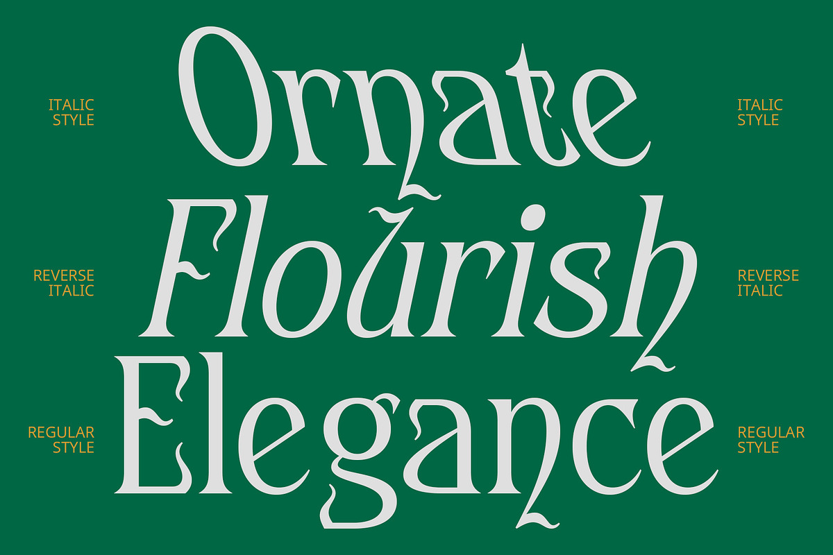 CS Arcane – Decorative Font, a Serif Font by Craft Supply Co. (Photo 2 of 8)