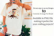 Spring Coffee Time Clipart, an Illustration by Designworld (Thumbnail 2 of 6)
