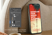 Premium iPhone Device Mockup, an iPhone Mockup by Heinzel Std Mockup (Thumbnail 2 of 4)