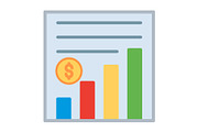Business Graphic Flat Icon, a Duotone Icon by Pexelpy (Thumbnail 1 of 2)