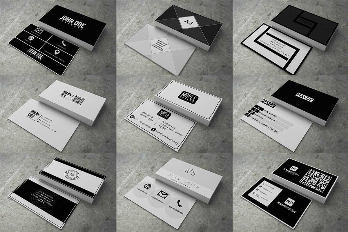30 Modern Business Cards, a Business Card Template by Mayde (Photo 4 of 5)
