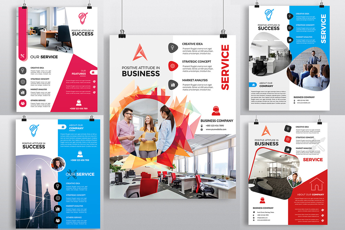 110+ Clean Business Flyers 98% Off, a Flyer Template by Imagine Design Studio (Photo 18 of 20)