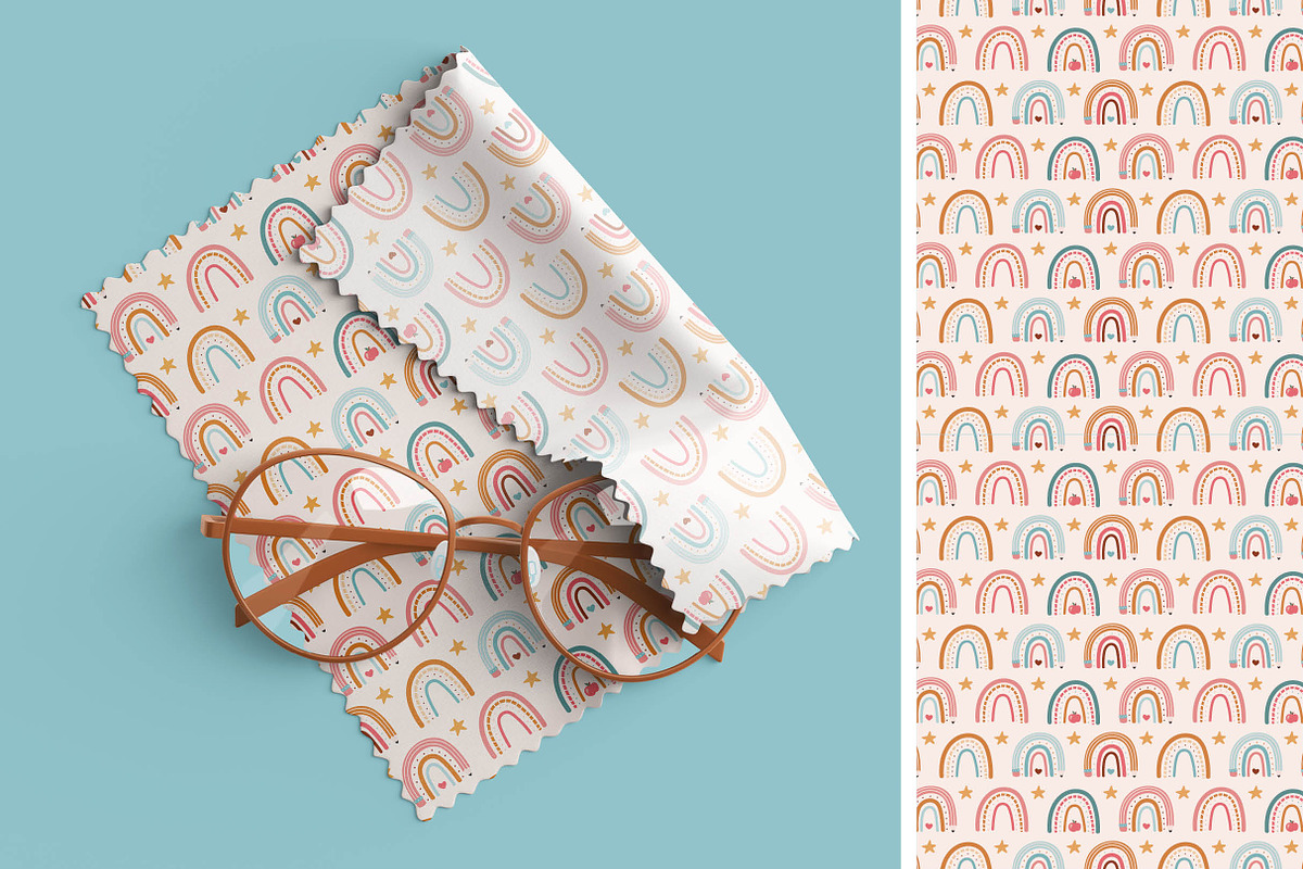 Boho School Seamless Digital Pattern, a Pattern Graphic by Alanna Messina Design Co (Photo 9 of 9)