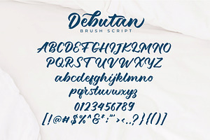 Debutan Brush Script