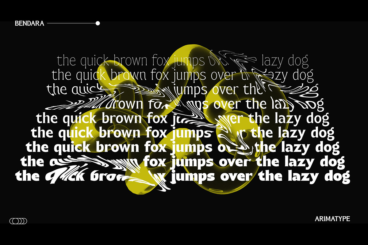 Bendara, a Font by ArimaType (Photo 5 of 10)