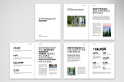 Minimalist Sustainability Report, a Design Template by McLittle Stock (Thumbnail 2 of 5)