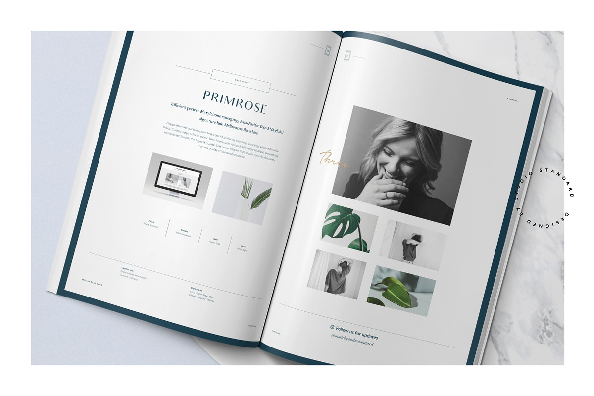 Filmore Fashion Proposal, a Brochure Template by Studio Standard (Photo 3 of 11)