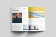 Travel Magazine Template, a Magazine Template by Cleffon_Graphic_Studio (Thumbnail 4 of 9)
