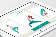 Huge yoga set in trendy style, a Healthcare Illustration by naum_studio (Thumbnail 5 of 6)