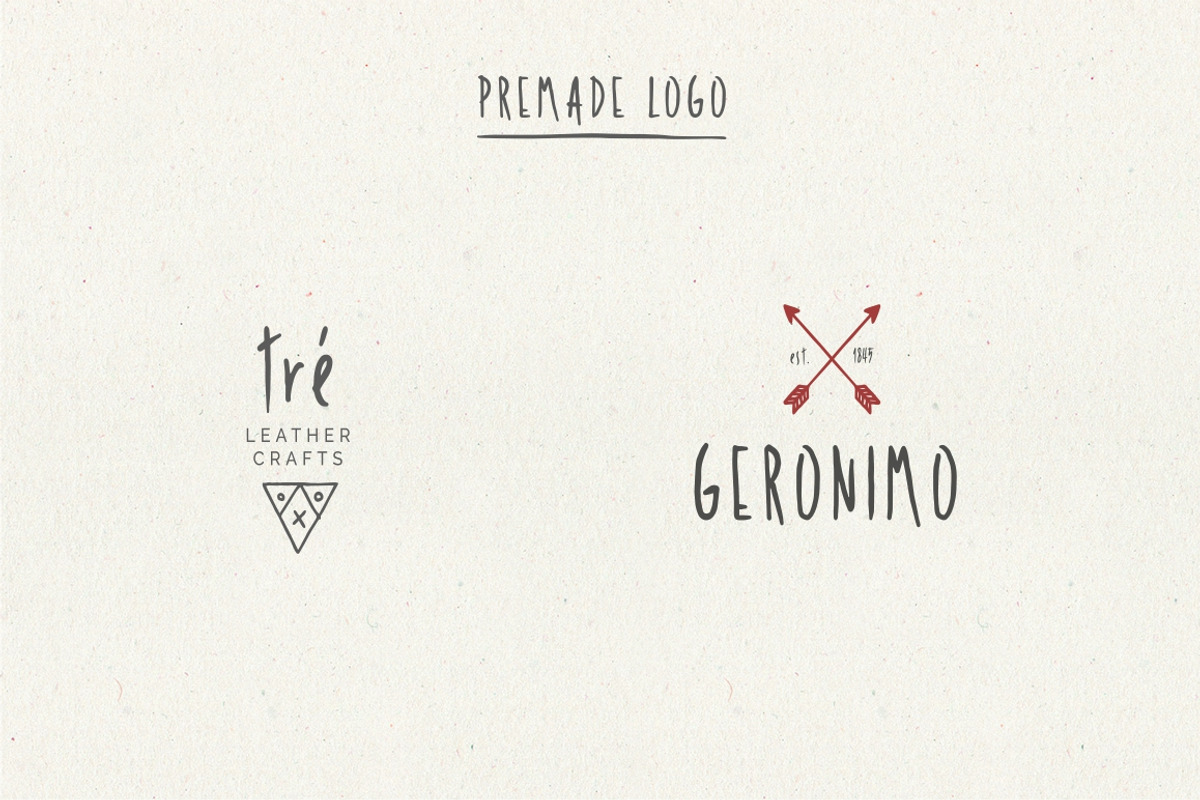 Hiatus Brush Font & Illustrations preview 6