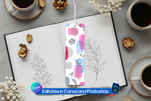 Bookmark presentation mockup, an Advertising Mockup by Rami's Mockups