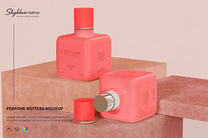 Perfume Bottle Mockup
