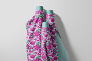Pink Peonies & Splashes Pattern, a Pattern Graphic by MarynaPetrovska (Thumbnail 9 of 12)