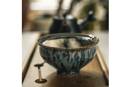 Artisan Tea Bowl featuring a, an Arts & Entertainment Photo by Media Whale Stock