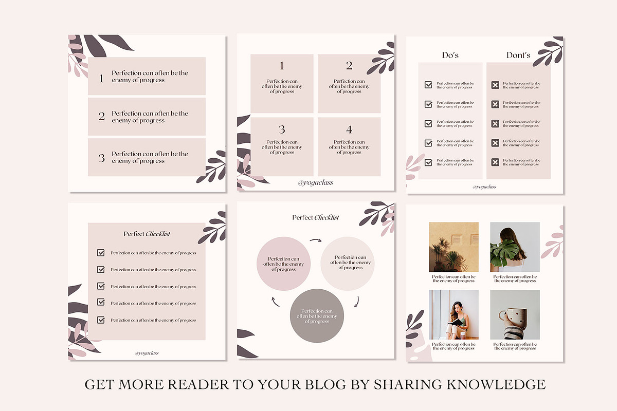 Entrepreneur Instagram Marketing, a Social Media Template by Kseniia_Design (Photo 6 of 12)