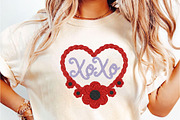 Xoxo- Valentin's Day Sublimation PNG, an Illustration by DreamCafeArt (Thumbnail 5 of 8)