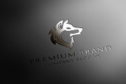 Premium Wolf Logo & Mock-Up - Vector, a Branding & Logo Template by Multiple (Thumbnail 1 of 5)