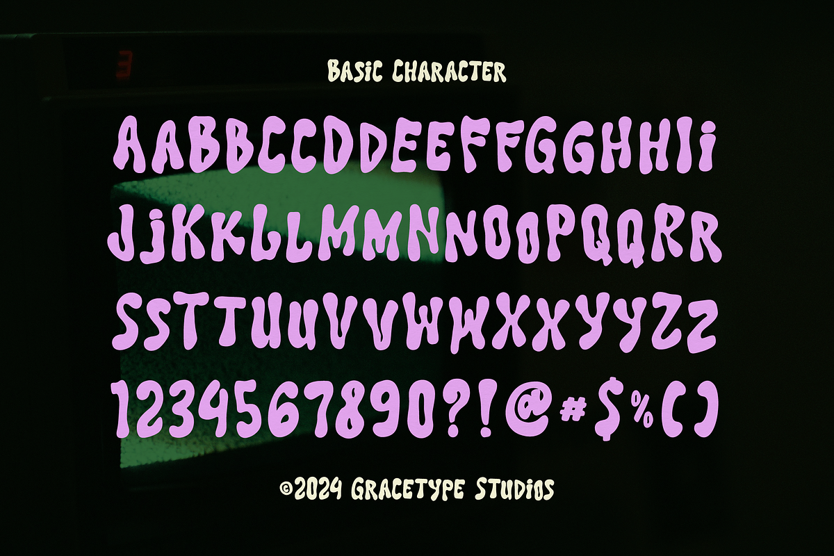 Perosra | Hand Drawn Liquid Font, a Handwritten Font by gracetype_studio (Photo 10 of 12)
