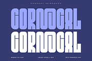 Cornocal - Condensed Tall Font, a Sans Serif Font by Iqsiart Studio (Thumbnail 1 of 7)