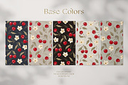 Cherry - Pattern Collection, a Pattern Graphic by PatrushevaYana (Thumbnail 5 of 11)