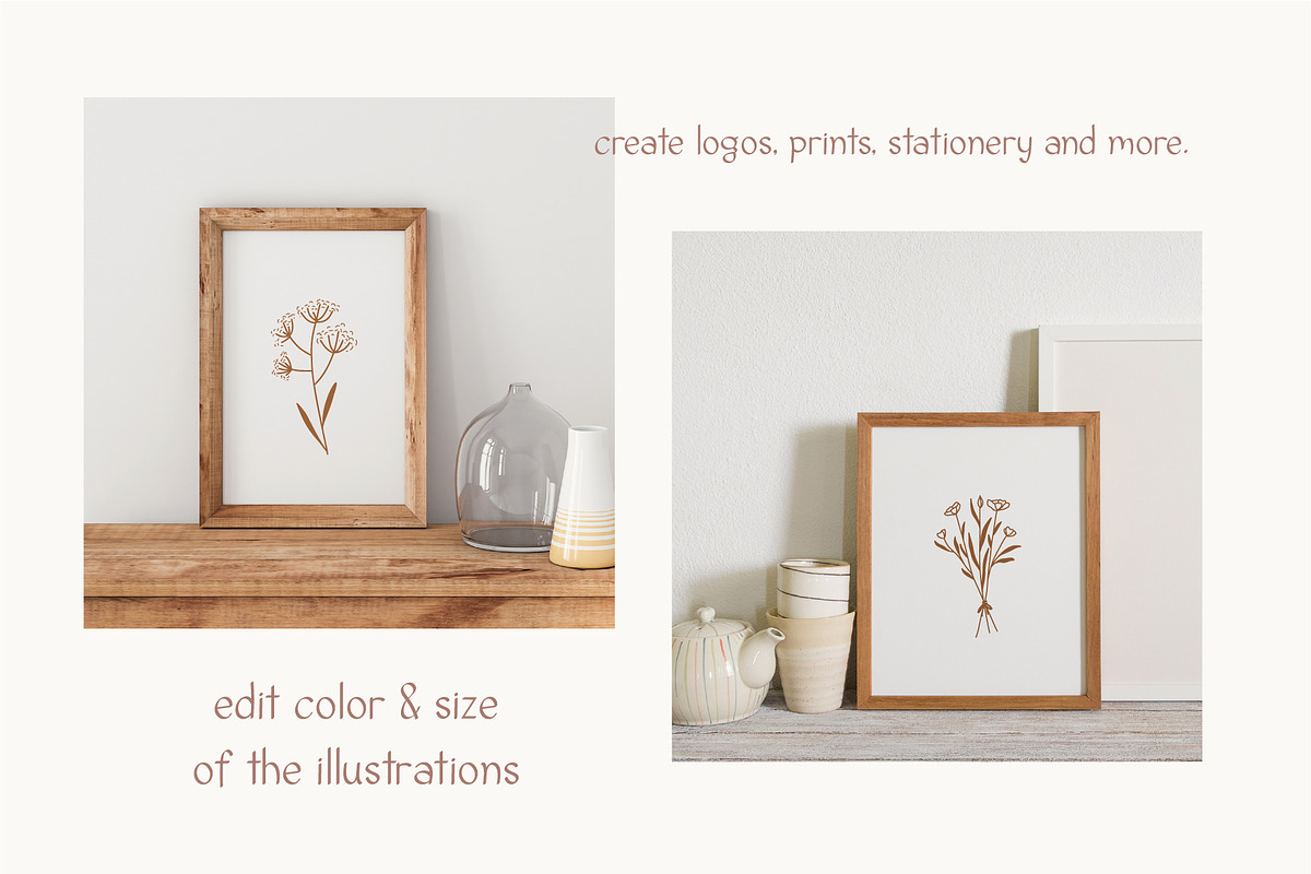 Wildflower Dreams Font & Flowers, a Handwritten Font by Kaya Fonts (Photo 17 of 20)