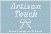 Artisan Touch Vintage Pixel Font, a Serif Font by AnMark (Thumbnail 1 of 10)