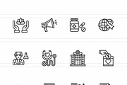 25 World Cancer Day Icons, an Icon by IconBunny (Thumbnail 2 of 2)