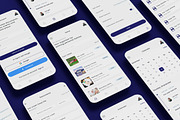 Lawyer, Legal documents App Ui kit, an App Template by nagaredesignstudio (Thumbnail 1 of 2)