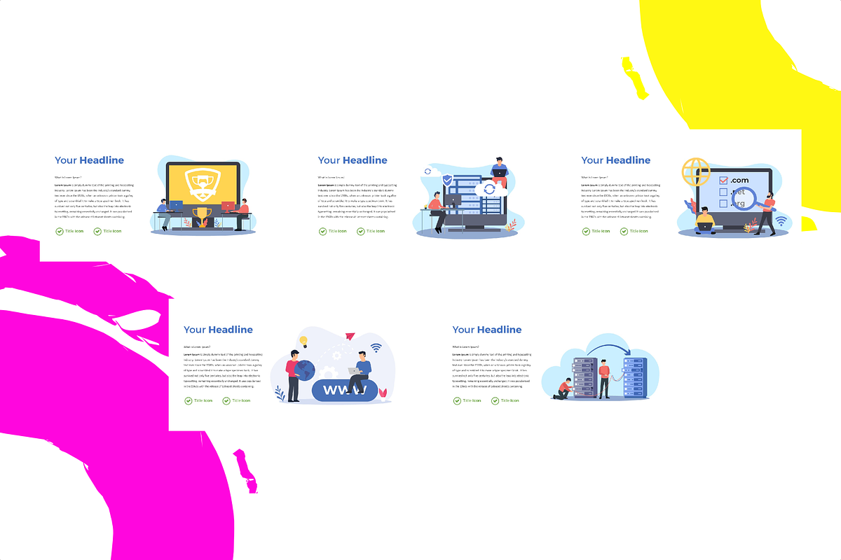 SALE | 77 FLAT VECTOR ILLUSTRATION, a Presentation Template by rivatxfz (Photo 8 of 9)