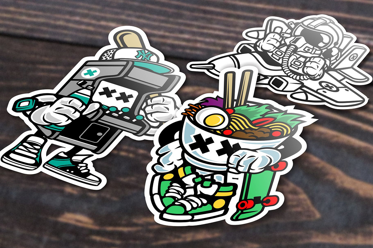 98 Cartoon Vector Bundle, an Illustration by roach_graphic (Photo 4 of 15)
