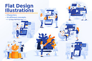 Modern Flat design Business concepts, an Education Illustration by Creative Graphics (Thumbnail 1 of 12)