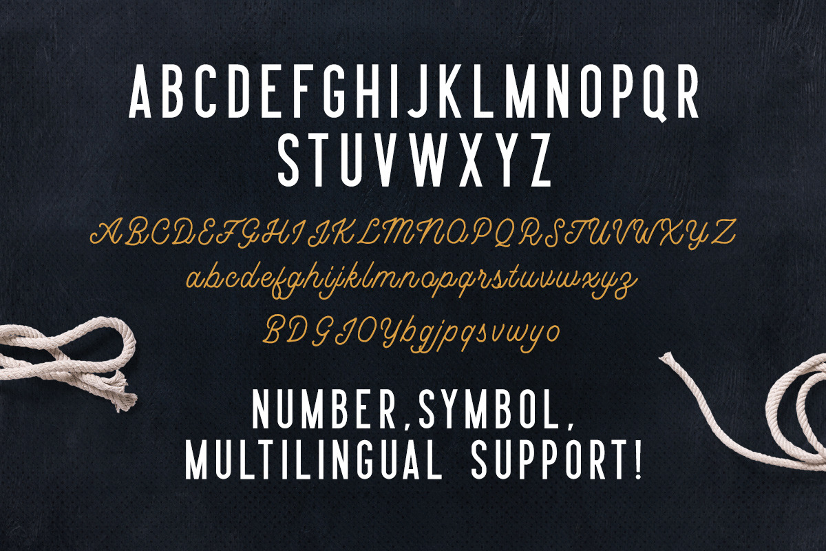 Bertobe - Layered Font (40% OFF) preview 7