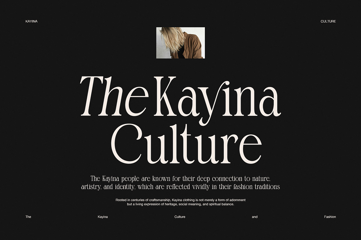 Melgin Elegant Modern Serif Font, a Serif Font by Graphicxell (Photo 2 of 8)