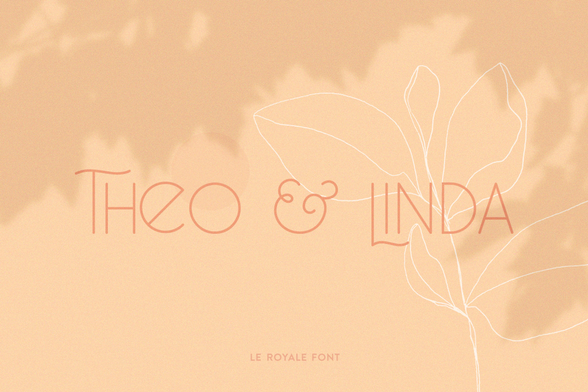 Le Royale Font preview 6