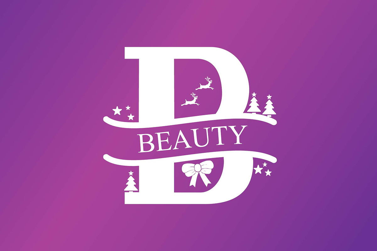 Christmas Lovely Monogram - Font, a Slab Serif Font by Densu Creative (Photo 2 of 6)