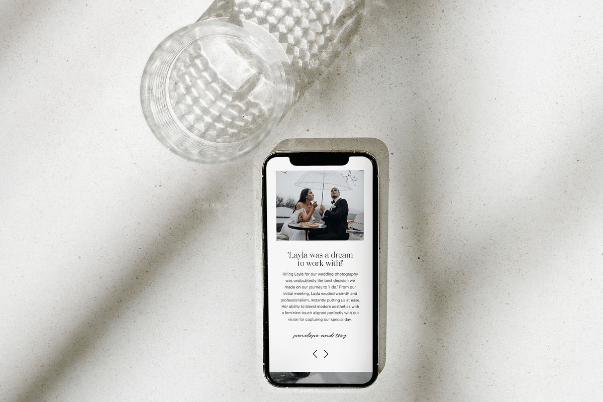Photographer Showit Website Template, a Landing Page Template by Blush Created (Photo 8 of 20)