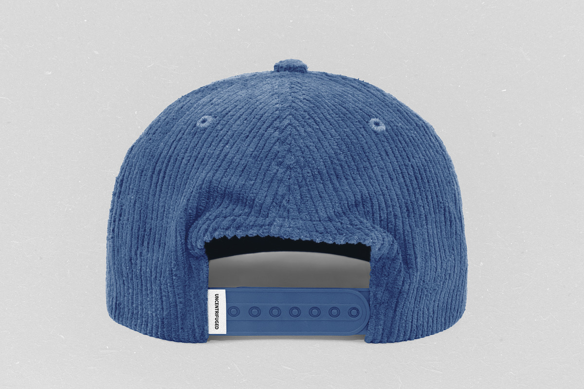 Realistic Corduroy Hat Mockup, a Hat Mockup by Uncentrifuged Pressure (Photo 6 of 7)