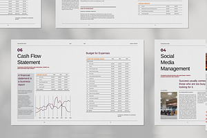 Annual Report Brochure Template