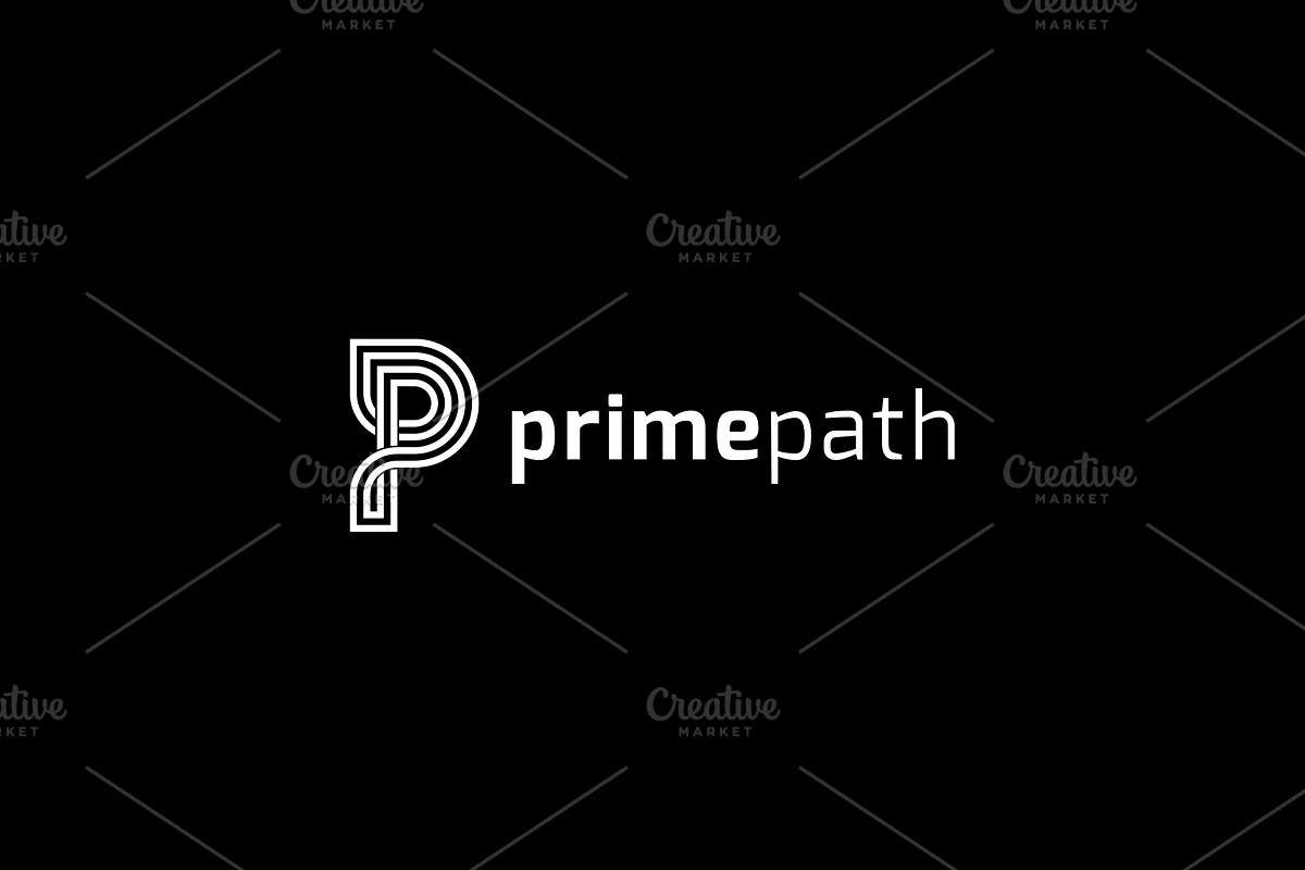 Prime Path Letter P Logo Template, a Branding & Logo Template by Graplick (Photo 7 of 7)