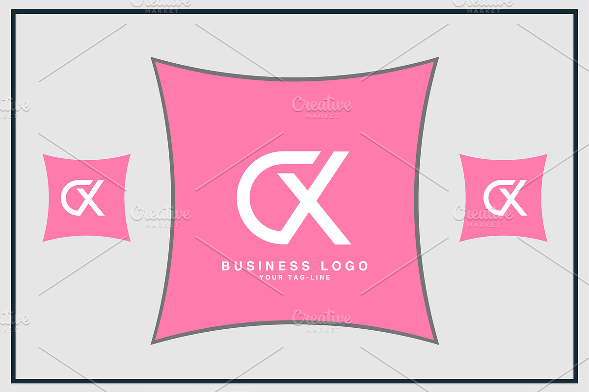 Alphabet Letters Icon Logo CX or XC, a Graphic by art_creater